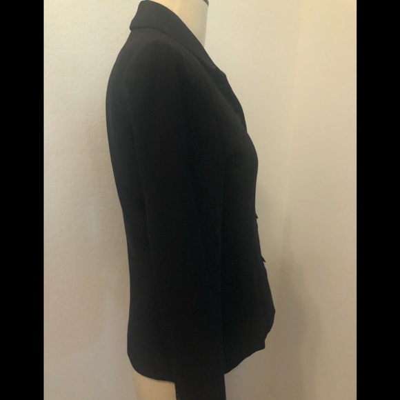 Harolds women’s black wool blazer size 2 - Picture 2 of 5